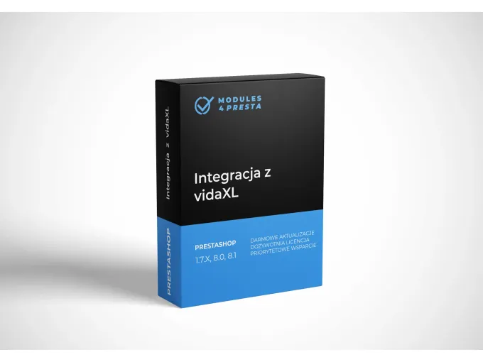 Integracja vidaXL do Prestashop 1.7, 8.0, 8.1