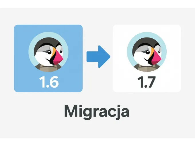 Migracja Prestashop 1.6 do 1.7 - USŁUGA